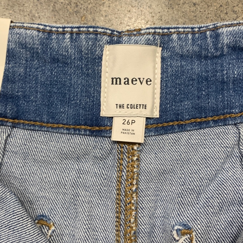 Maeve Colette High-Rise Wide-Leg Cropped jeans - Picture 8 of 8